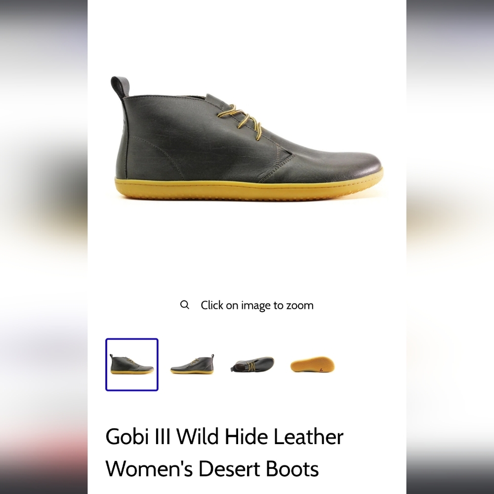 Vivobarefoot women's Gobi iii leather boots